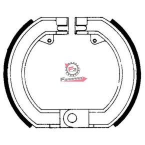 FSB869A GANASCE FRENO VESPA SPRINT ANT.(SR)