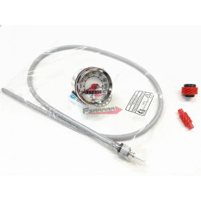 CONTACHILOMETRI FONDO BIANCO PIAGGIO VESPA 50 R - L - N SCALA 80 KM 0071369C