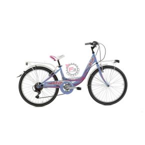 10024620503 BICI DONNA 24 BRIO 1V AZZURRO/ROSA