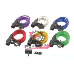 LUCCHETTO 8 X 1500 SPIRALE NERO