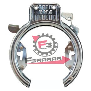 653.588000200 LUCCHETTO BICI R AD ARCO CON FORI