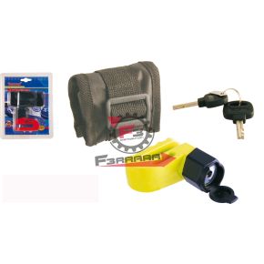 LUCCHETTO MINI DISCO 6 X 70 C/BORSA