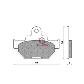 FD0092BT PASTIGLIE FRENO MOTO FD0092 (SR)