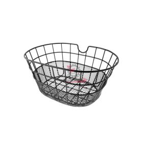 588160171 CESTINO ANTERIORE OVALE NERO S/GANCI