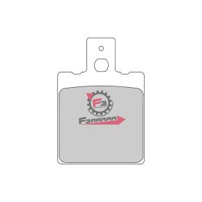 PASTIGLIE FRENO MOTO FD0012 (SR) ECO FRICTION FERODO