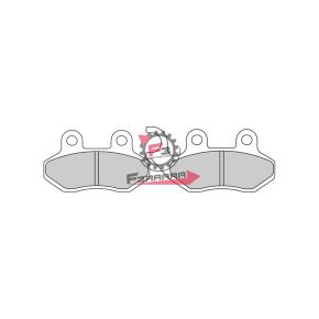 PASTIGLIE FRENO MOTO FD0219 (SR) ECO FRICTION FERODO