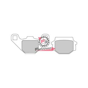 PASTIGLIE FRENO MOTO FD0073 (SR) ECO FRICTION FERODO