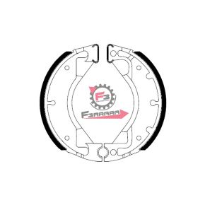 GANASCE FRENO BOOSTER POSTERIORI (SR) GF1187 ECO FRICTION FERODO