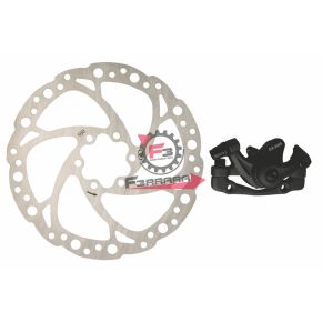 KIT FRENO DISCO BICI POSTERIORE 160 MECCANICO LOGAN