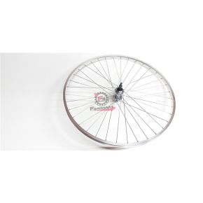 5060056 RUOTA 28X5/8 POST. 7V MOZZO ACCIAIO