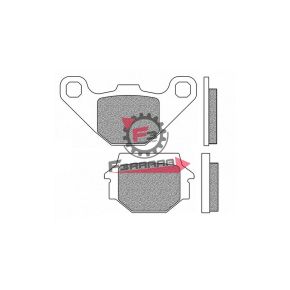 FD0073BE1 PASTIGLIE FRENO SCOOTER FD0073 (SR)