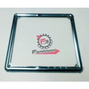 CORNICE TARGA MOTO INOX 180X180