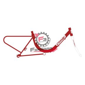 130.1833408 BICI FIRENZE 20 S/C ROSSO/BIANCO