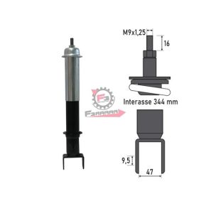 406200435 AMMORTIZZATORE VESPA 50 POSTERIORE