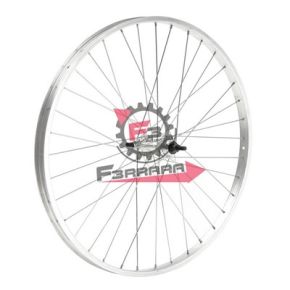 305590315 RUOTA 28X5/8 POST. 1V MOZZO ALLUM.