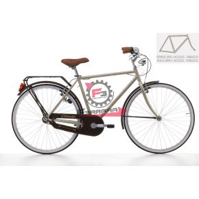 130.1872220 BICI CLASSIC 28 UOMO GRIGIO ORO