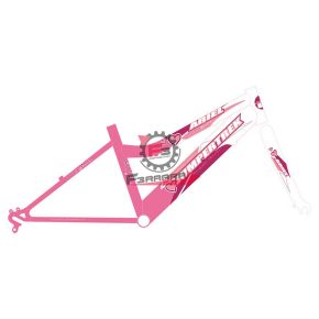 130.1901332 BICI ARIEL 20 DONNA S/C ROSA/BIANCO