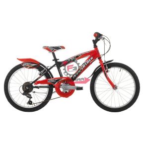 130.1907330 BICI FLIPPER 20 BIMBO 6V NERO/ROSSO