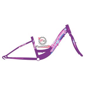 130.1919143 BICI CANDY 20 DONNA 6V VIOLA PERLA