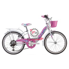 130.1919144 BICI CANDY 20 DONNA 6V BIANCO PERLA