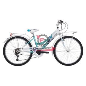 130.2149136 BICI DAISY 24 DONNA 6V BIANCO/AZZURR