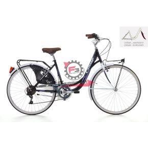 BICI LIBERTY 26 DONNA 6V CREMA/AMARA