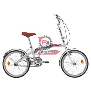 130.5839562 BICI FLEXY 20 S/CAMBIO BIANCO/ROSSO