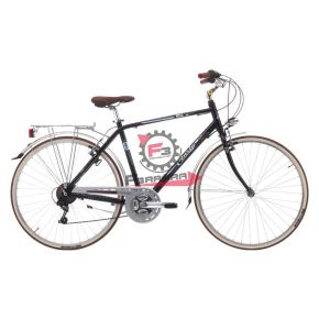 130.9226589 BICI PERLA 28 UOMO 21V NERO PERLA