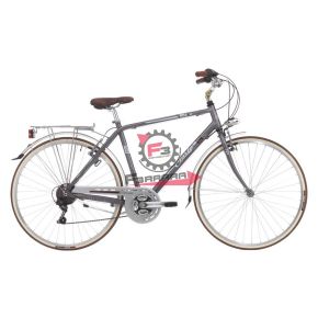 130.9226591 BICI PERLA 28 UOMO 21V GRIGIO PERLA
