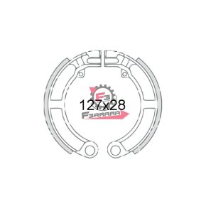 SERIE GANASCE FRENO POSTERIORE VESPA 150 SUPER GF0160