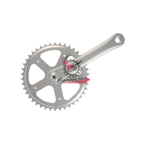 GUARNITURA 42 X 170 3/32 ACCIAIO PEDIVELLA ALLUMINIO PROWHEEL