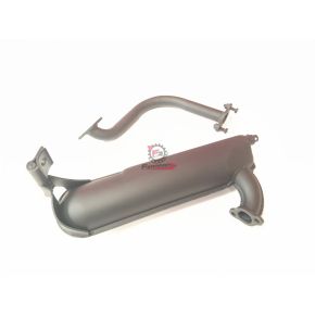 MARMITTA VESPA ET3 125 NERA ATTACCO AL CILINDRO SITO