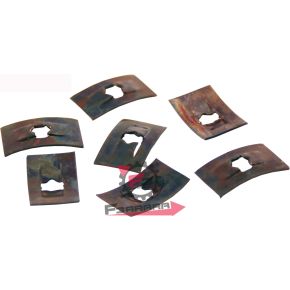 121850010 MOLLETTA FISSA TARGHETTA VESPA/APE