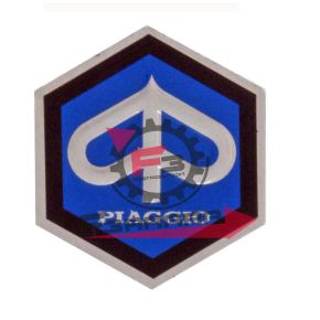 SCUDETTO ESAG. ADESIVO PICCOLO MM.26 PIAGGIO - VESPA 50 SPECIAL