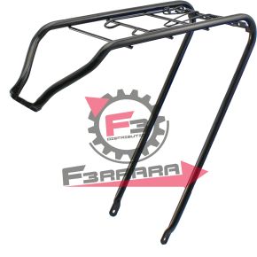 PORTAPACCO 26 OLANDA POSTERIORE CON RIBALTINA NERO