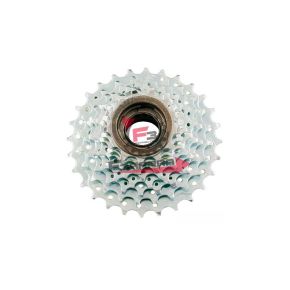 RUOTA LIBERA 6 VEL.MTB 14/28 FILETTO CROMATA SUNRACE