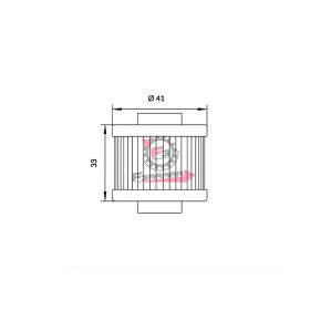 FILTRO OLIO HF185 - COF085 HOKIO