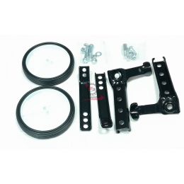 COPPIA GUIDE RUOTA ROTELLE BICI BIMBO 20-24 REGOLABILI