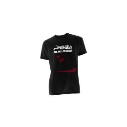 MAGLIETTA T-SHIRT TOP NERA (XXL) MALOSSI