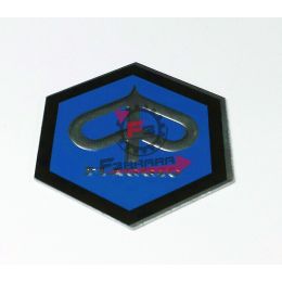 655.152290 SCUDETTO ESAGONO GRANDE PIAGGIO 42MM