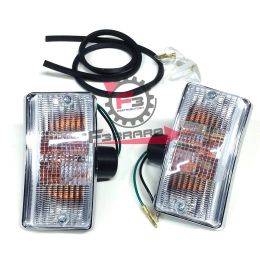 FRECCE INDICATORI LUCI ANTERIORI BIANCHE  Vespa Px 125 150 200 PE Arc 0058400 