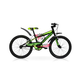 BICI MTB UOMO 20 SHARK 1 VELOCITA' NERO-VERDE