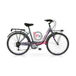 BICI CTB DONNA 26 ALISEA 1 VELOCITA' GRIGIO TITANIO-FUXIA