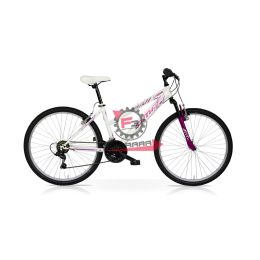 BICI MTB DONNA 26 AZUMA 18 VELOCITA' BIANCO
