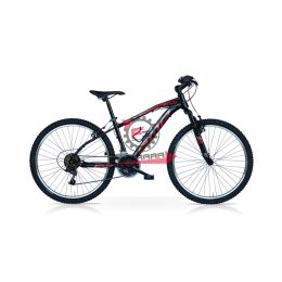 BICI MTB UOMO 26 MUD 21 VELOCITA' MISURA 44 NERO-ROSSO