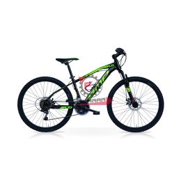 BICI MTB UOMO 26 MUD 21 VELOCITA' MISURA 44 NERO-VERDE