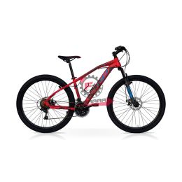 BICI MTB UOMO 27,5 MUD 21 VELOCITA' MISURA 43 NERO-ROSSO