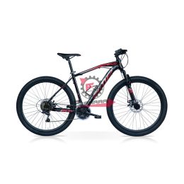 BICI MTB UOMO 27,5 MUD 21 VELOCITA' MISURA 48 NERO-ROSSO