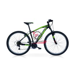 BICI MTB UOMO 27,5 MUD 21 VELOCITA' MISURA 48 NERO-VERDE
