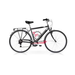 BICI CTB UOMO 28 ANTARES 6 VELOCITA' MISURA 50 GRIGIO TITANIO